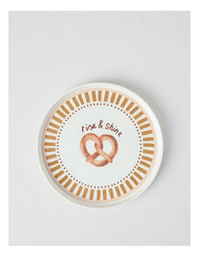 Foodie Rise and Shine Side Plate