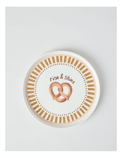 Foodie Rise and Shine Side Plate
