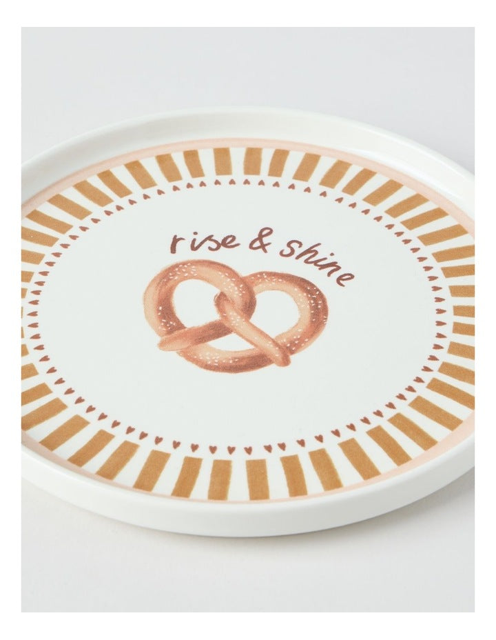 Foodie Rise and Shine Side Plate