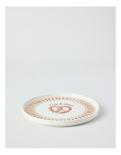 Foodie Rise and Shine Side Plate