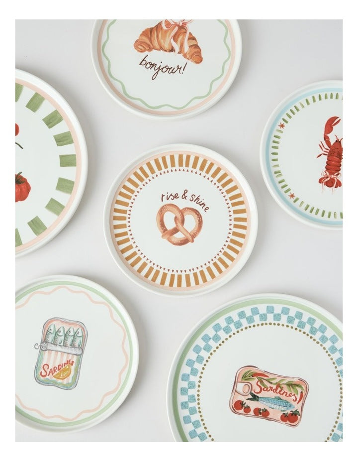 Foodie Rise and Shine Side Plate