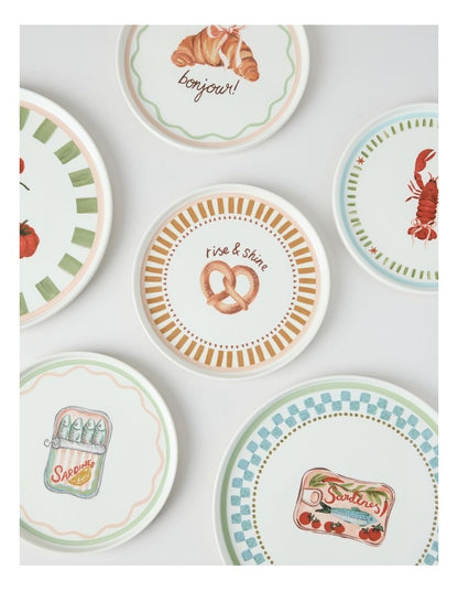 Foodie Rise and Shine Side Plate