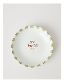 Foodie Pasta Bowl in Bon Appetit Print