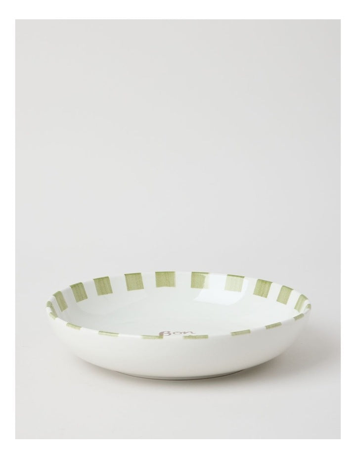 Foodie Pasta Bowl in Bon Appetit Print