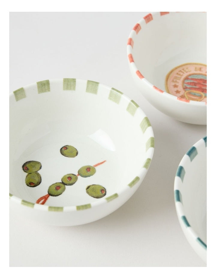 Foodie Tapas Bowl Set of 3