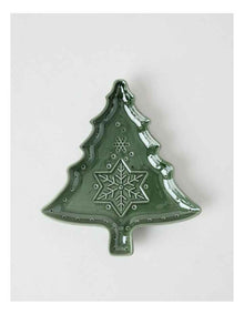 Heirloom Woodland Tree Plate 23cm in Green