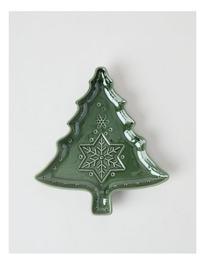 Heirloom Woodland Tree Plate 23cm in Green