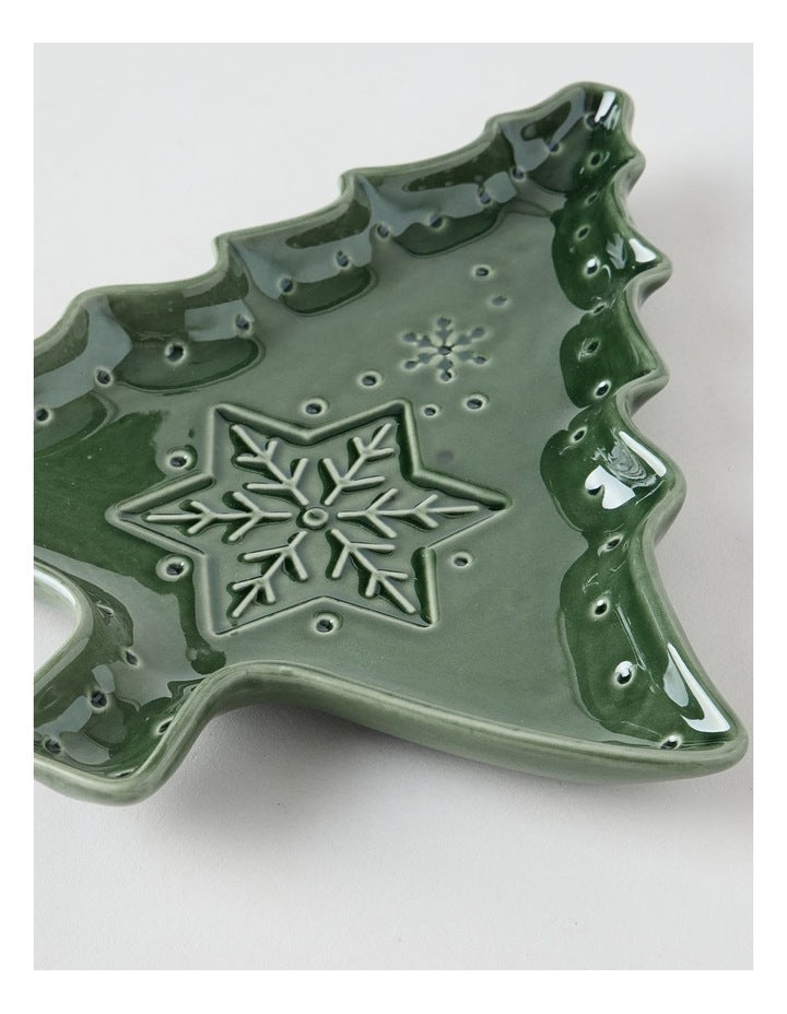 Heirloom Woodland Tree Plate 23cm in Green