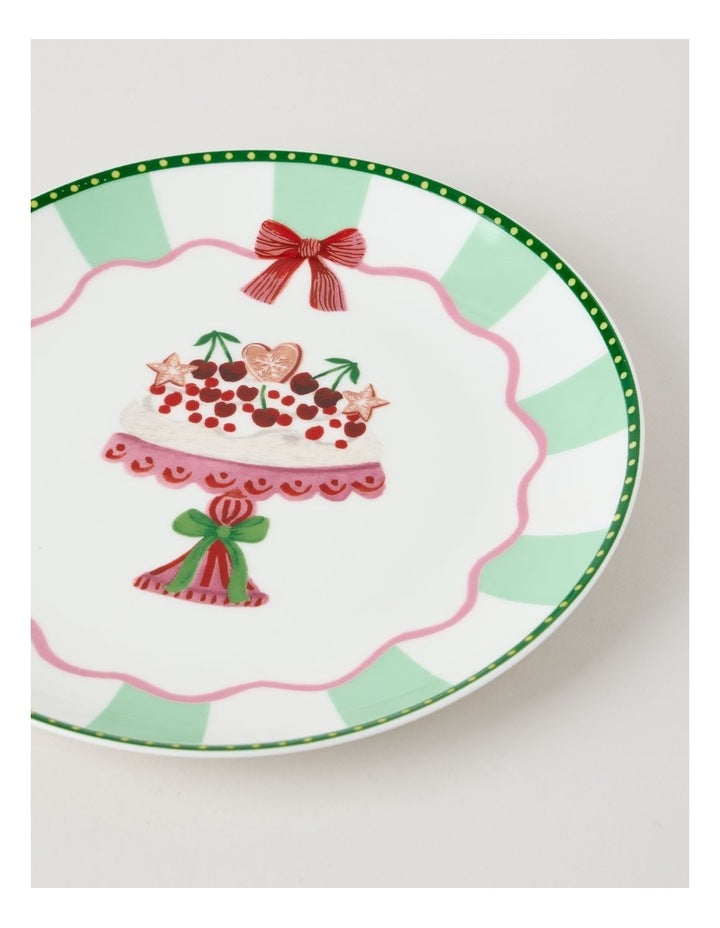 Festive Treats Side Plate in Pavlova
