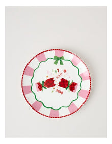 Festive Treats Side Plate in Bon Bon