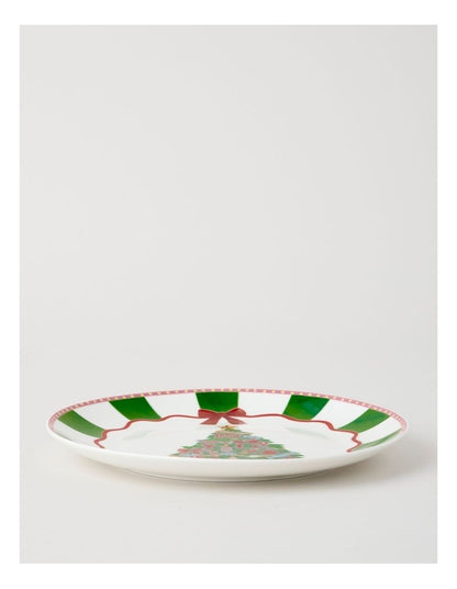 Festive Treats Side Plate in Christmas Tree