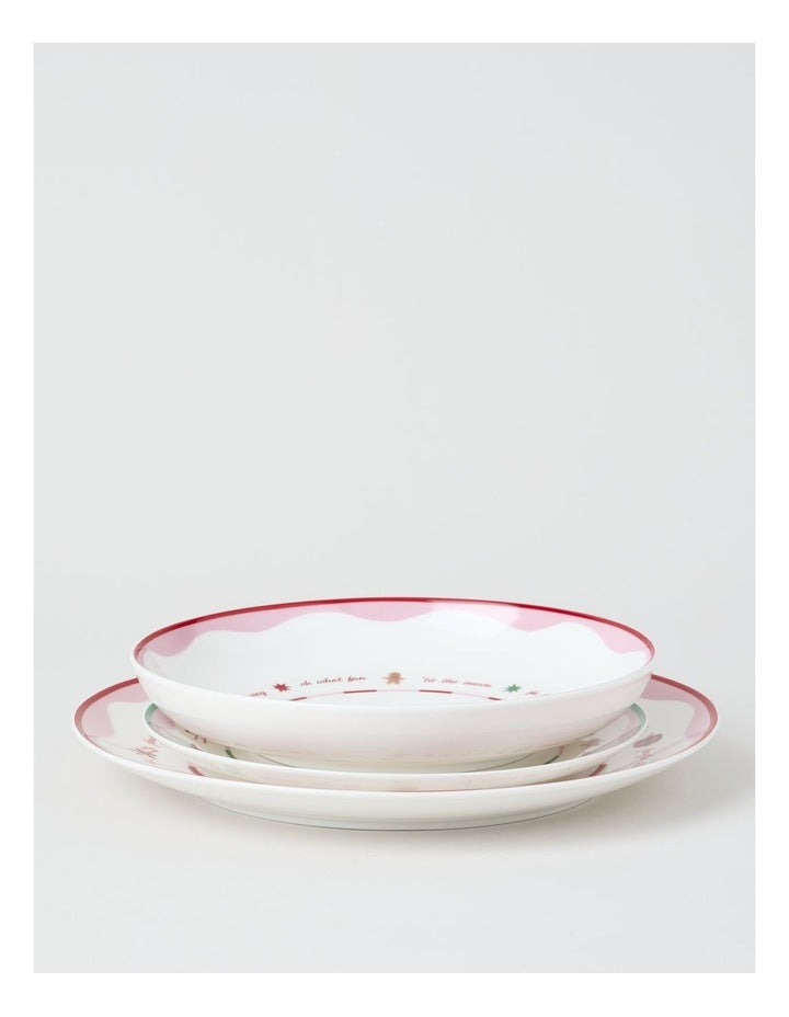 Christmas Mingle 12pc Dinner Set