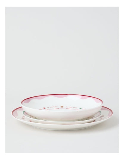Christmas Mingle 12pc Dinner Set