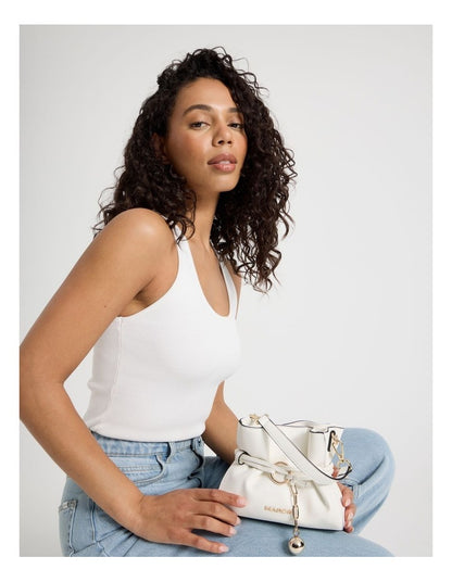 Montenegro Crossbody Bag in White