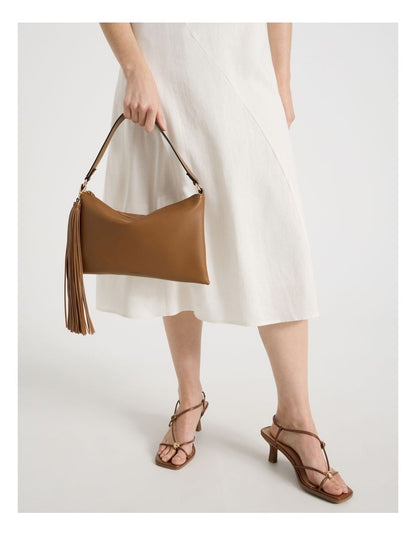 Chloe Shoulder Bag in Tan