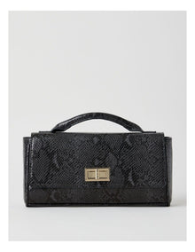 Ava Satchel Bag in Black