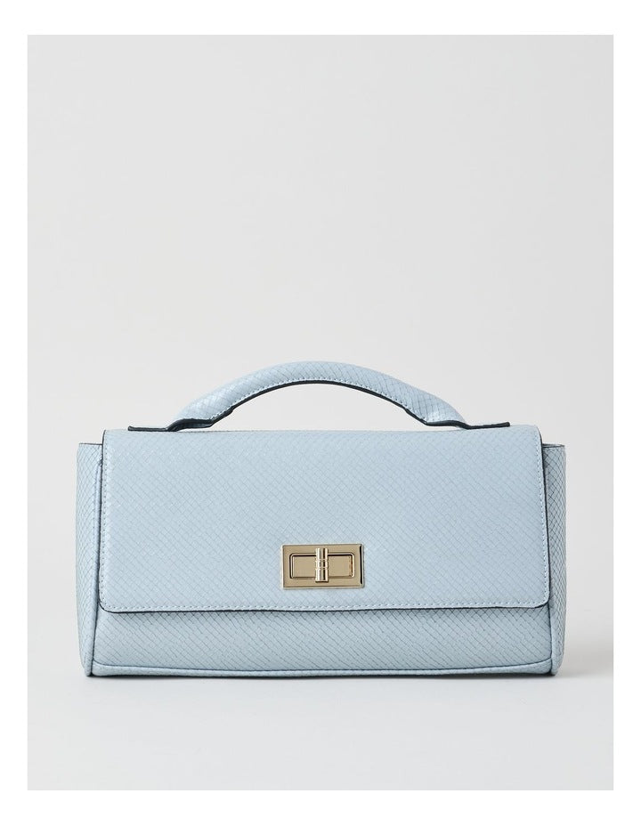Ava Satchel Bag in Blue