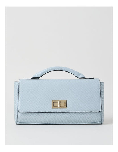 Ava Satchel Bag in Blue