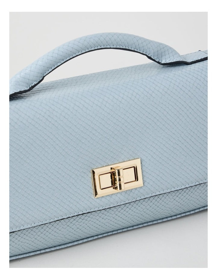 Ava Satchel Bag in Blue