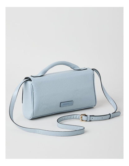 Ava Satchel Bag in Blue