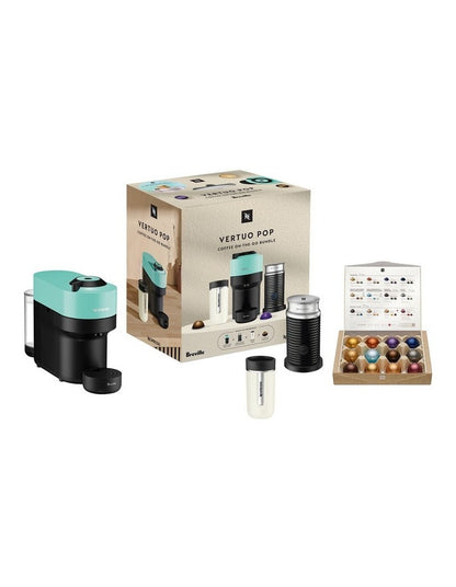 Vertuo Pop Capsule Coffee Machine Bundle BNV150MIN4IAN3 in Mint