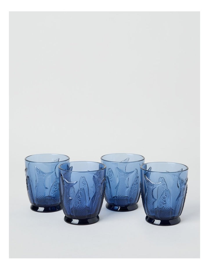Airlie Tumbler Set of 4 250ml in Blue