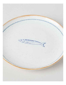 Pisces Side Plate in White