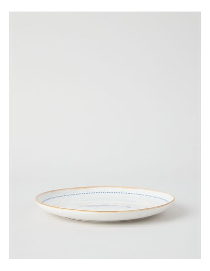 Pisces Side Plate in White