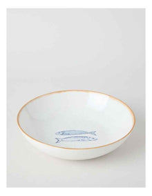 Pisces Serve Bowl in White