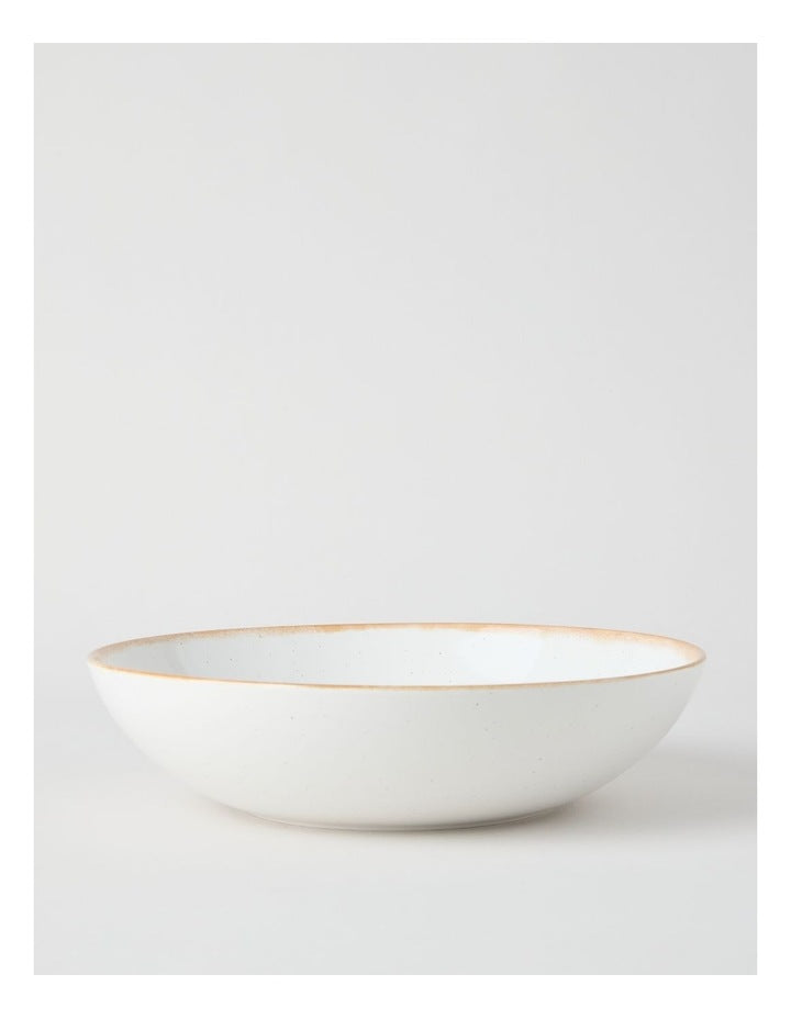 Pisces Serve Bowl in White