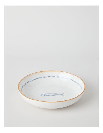 Pisces Pasta Bowl in White