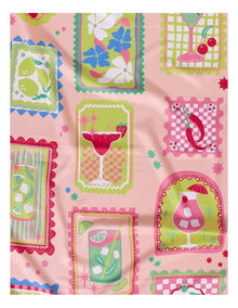 Cocktail Sand Free Beach Towel in Multi