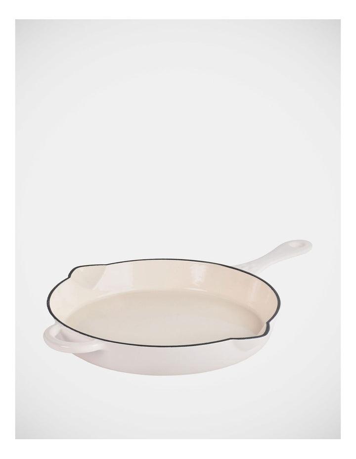 Fleur de Lis Skillet 26cm in Cream