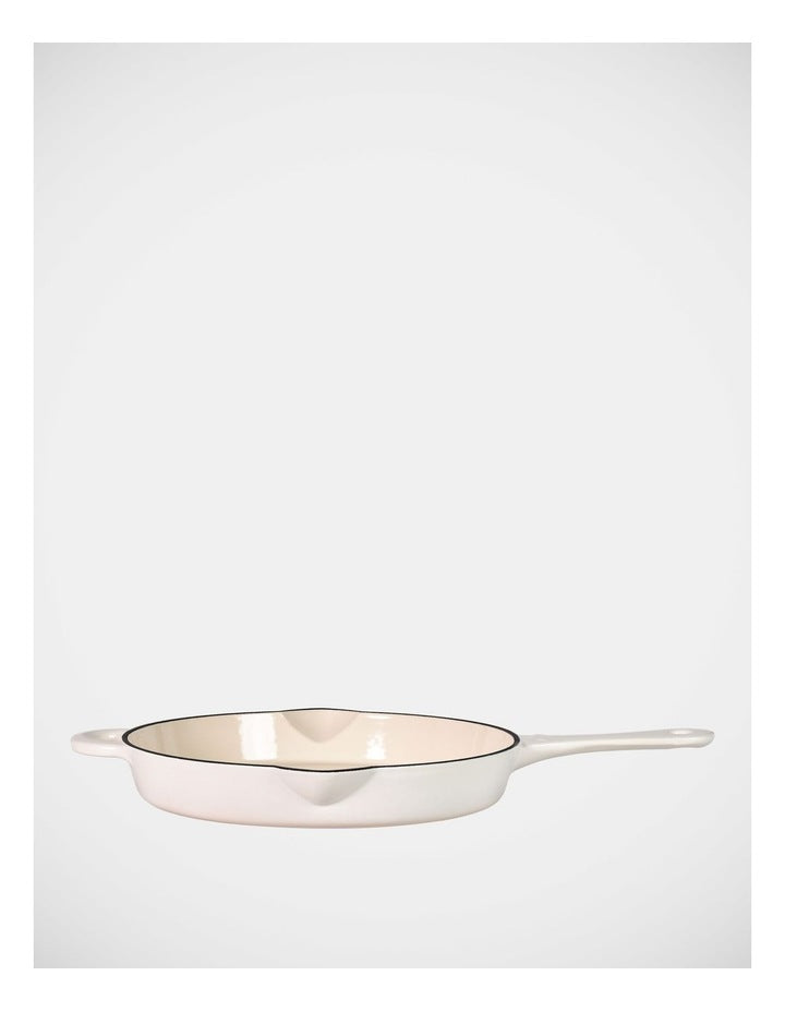 Fleur de Lis Skillet 26cm in Cream