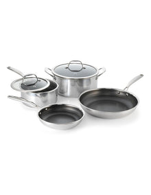 Sierra Etched Tri-Ply 4 Piece Cookset