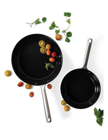 2-Ply Ceramic PFAS Free Frypan Twin Pack - 24cm & 28cm