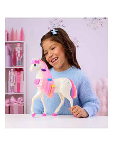 Barbie in the Nutcracker Land of Sweets Horse with Colourful Scented Hair and Candy-Scented Accessories