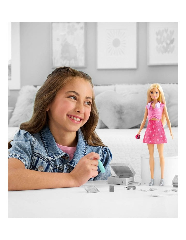 Barbie Family & Friends Limitless Adventure Malibu Fashion Doll with 10+ Travel-Themed Accessories