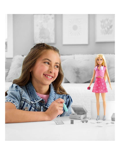 Barbie Family & Friends Limitless Adventure Malibu Fashion Doll with 10+ Travel-Themed Accessories