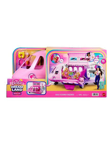 BARBIE Dream Land Dream Plane with Working Microphone Feature and 14 Accessories