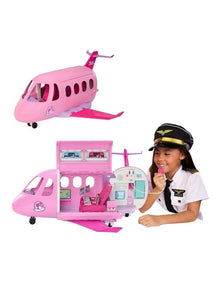 BARBIE Dream Land Dream Plane with Working Microphone Feature and 14 Accessories