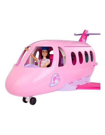 BARBIE Dream Land Dream Plane with Working Microphone Feature and 14 Accessories