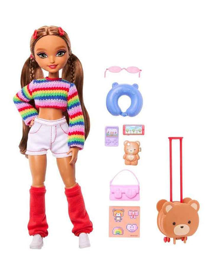 Barbie Dream Besties Weekend Getaway Teresa Fashion Doll with 7 Travel Themed Accessories