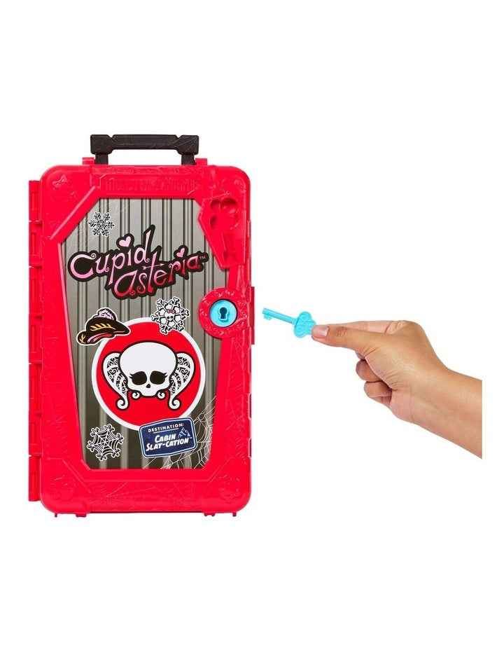 Monster High Skulltimate Secrets Cabin Slay-cation Playset, Cupid Asteria Doll and Accessories