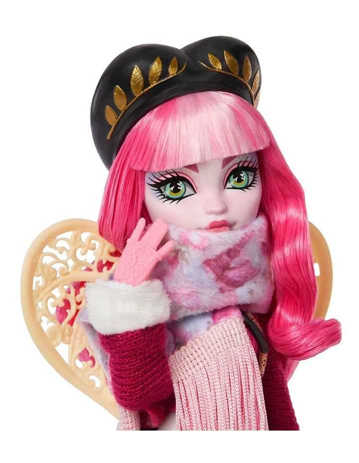 Monster High Skulltimate Secrets Cabin Slay-cation Playset, Cupid Asteria Doll and Accessories