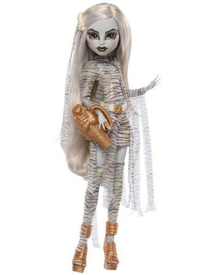 Monster High x Universal Monsters The Mummy Collector Doll with Wrap Dress & Sarcophagus Purse