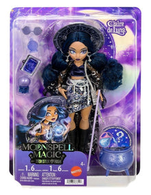 Moonspell Magic by Monster High Claire de Luna Fashion Doll, Clairvoyant Witch with Accessories