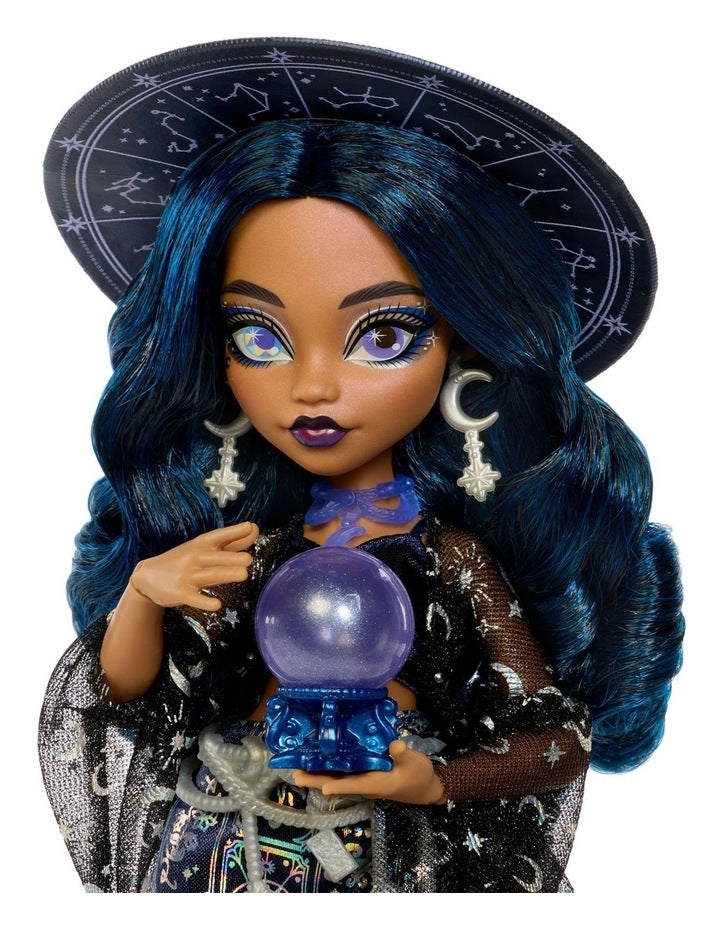 Moonspell Magic by Monster High Claire de Luna Fashion Doll, Clairvoyant Witch with Accessories