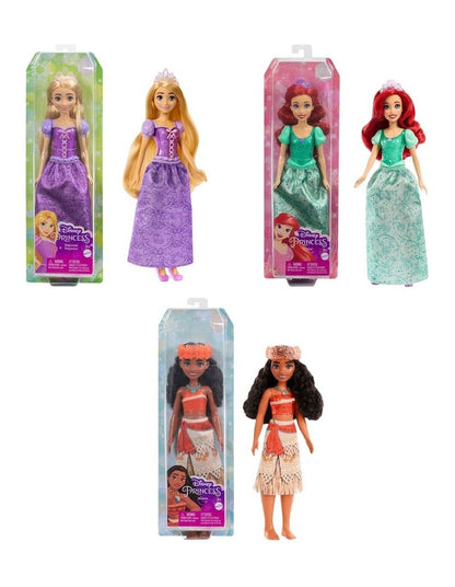 Disney Princess Fashion Dolls with Sparkling Outfits and Accessories, Inspired by Disney Movies