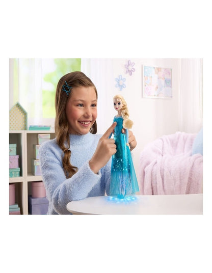 Disney Frozen Singing Elsa Fashion Doll with Lights & Music, Sings Let It Go from Movie